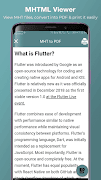 Mhtml reader: mht to pdf captura de pantalla 4
