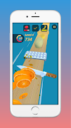 5 Schermata Vegetable Slicing Game