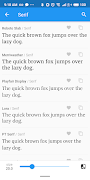 Font Finder for Flutter 截圖 3