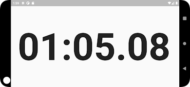 Simple Big Stopwatch screenshot 1