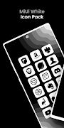 MiUi 14 White - Icon Pack poster