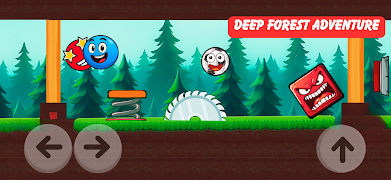 Bounce Ball: Red Roller Ball screenshot 1