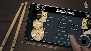 برنامه‌نما Simple Drums - Drum Kit عکس از صفحه