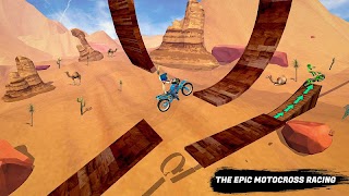 Stickman Bike Rider Stunt - Đua xe mô tô ảnh chụp màn hình 7