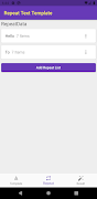 Repeat Text Template ภาพหน้าจอ 3