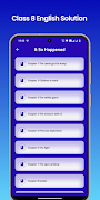 Class 8 English Solution captura de pantalla 2