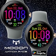 Watch Face Mooon captura de pantalla 2