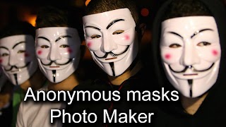 Anonymous Mask Photo Editor ảnh chụp màn hình 6