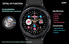 ACRO 31 luxury GL1872 Watch 截图 3