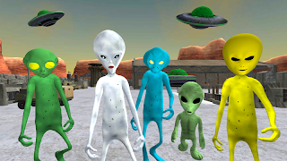 برنامه‌نما Alien Neighbor. Area 51 Escape عکس از صفحه