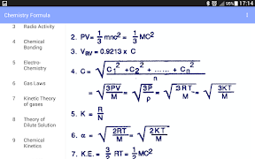 Chemistry Formula screenshot 6