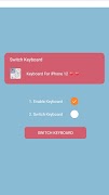 iOS Keyboard for Android Plakat