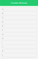 Chemistry Dictionary screenshot 1