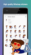 برنامهنما WAStickerApps Characters Stick عکس از صفحه