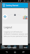 AirWatch Container اسکرین شاٹ 2