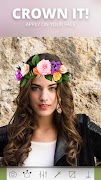Flower Crown Photo Editor screenshot 2