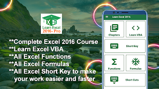 Learn Excel 2016 (Pro) скриншот 1