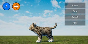 برنامه‌نما Virtual Kitten - Virtual Cat عکس از صفحه