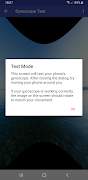 Gyroscope Test screenshot 7