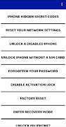 iPhone Unlock codes guide постер