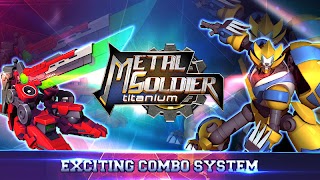 Metal soldier-titanium poster