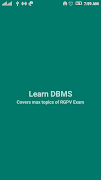 Learn DBMS постер