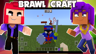 Super Brawl Craft mod syot layar 1