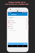 برنامه‌نما Quick Note عکس از صفحه
