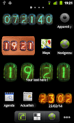 1 Schermata Nixie Clock Widget