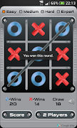 برنامه‌نما Tic Tac Toe عکس از صفحه