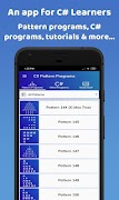 C# Pattern Programs Pro پوسٹر