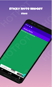 Sticky Notes Widget screenshot 2