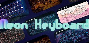 Neon Led Keyboard 2024 plakat