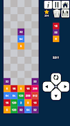 déposer et fusionner des nombres 2048 capture d'écran 3