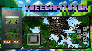 برنامه‌نما Mods Tree Capitator Minecraft عکس از صفحه