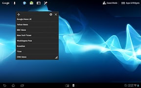 RSS Feed Small App captura de pantalla 2
