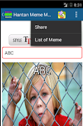 Hantan Meme Maker Screenshot 3