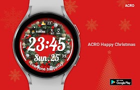 ACRO Happy Christmas Watchface 스크린샷 3
