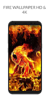 Fire Wallpaper HD & 4K plakat