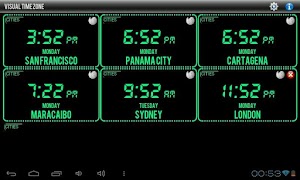 Visual Time Zone - Free syot layar 6