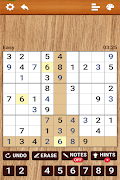 Wood Sudoku -Classic Sodoko 스크린샷 2