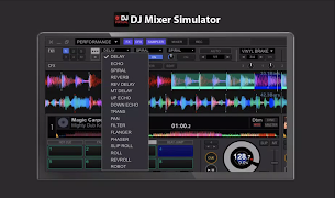 AI Virtual DJ controller poster