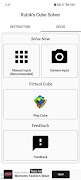 Rubik's cube solver syot layar 7