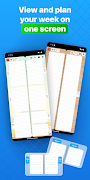 برنامه‌نما Weekly Planner - Diary, Notes عکس از صفحه