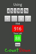CountDown Math Game imagem de tela 1