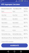 NTS Aggregate Calculator โปสเตอร์