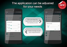 برنامه‌نما flash alert pro عکس از صفحه