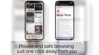 برنامه‌نما iOS 15 Browser, for iphone عکس از صفحه