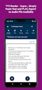 TTS Reader -Text to Speech Plakat