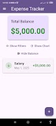 Expense Tracker تصوير الشاشة 2